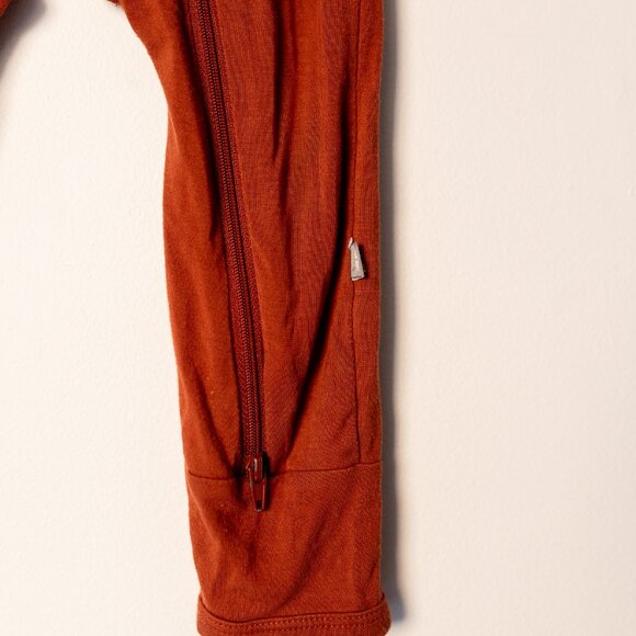 Kyte BABY romper in Rust - Picture 2 of 3